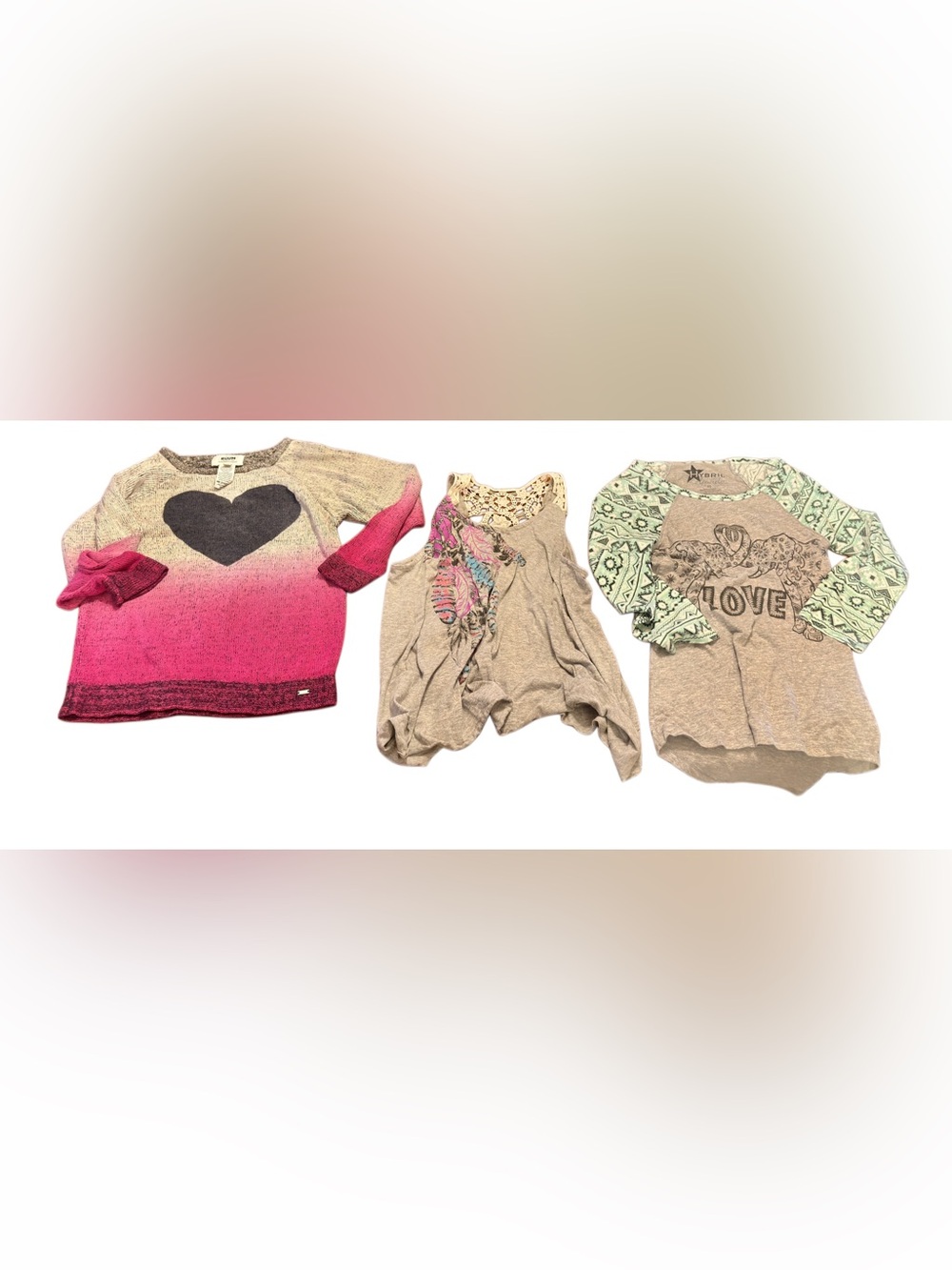 Girls Juniors Clothing Lot Size 10 12 Levi’s RUUM rue21 6 Pieces
